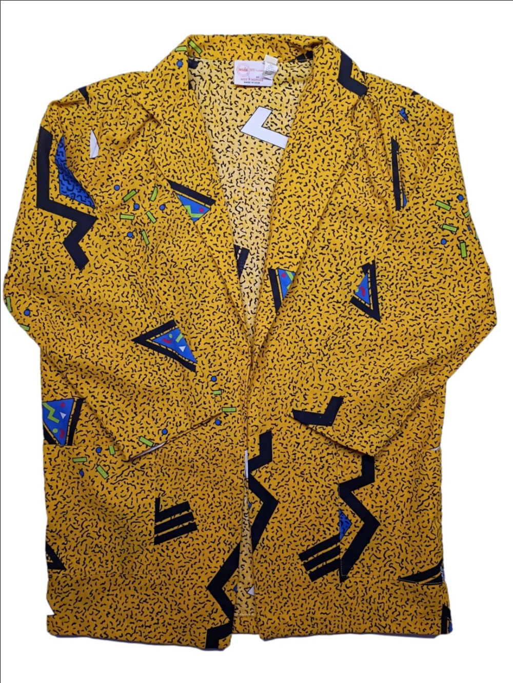 Vintage Unisex Blazer Vintage Kidcore Print 80's-90's⚡🕶️